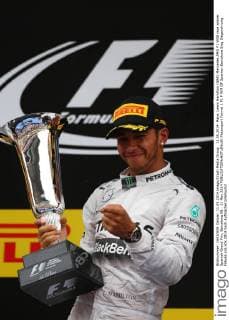 11.05.2014- Race, Lewis Hamilton (GBR) Mercedes AMG F1 W05 race winner Spanish Grand Prix, Barcelona 08 - 11 May 2014 