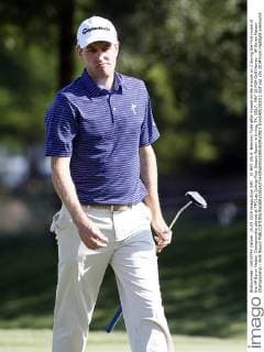 15 MAY 2014: Brendon Todd after missed birdie chance on 2 during the first round of the HP Byron Nelson Championship played at TPC Las Colinas Four Season Resort in Irving, TX. GOLF: MAY 15 PGA Golf Herren - HP Byron Nelson Championship - First Round Icon1405150012 EDITORIAL USE ONLY