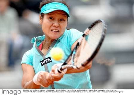 Na Li. Roma 16-05-2014 Foro Italico, Internazionali d Italia di Tennis. BaldaxStaccio