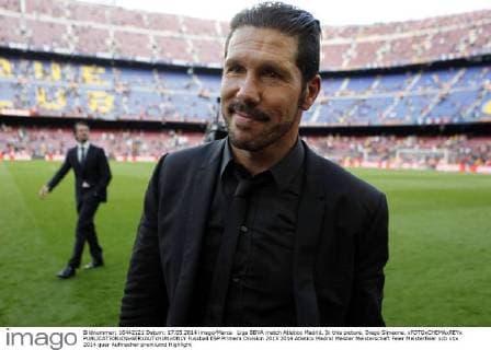 Liga BBVA match Atletico Madrid. In this picture, Diego Simeone. xFOTOxCHEMAxREYx 