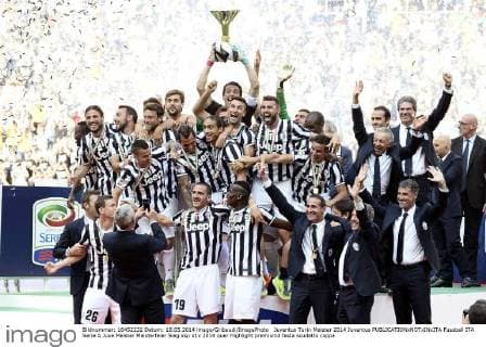 Juventus Turin Meister 2014 Juventus 