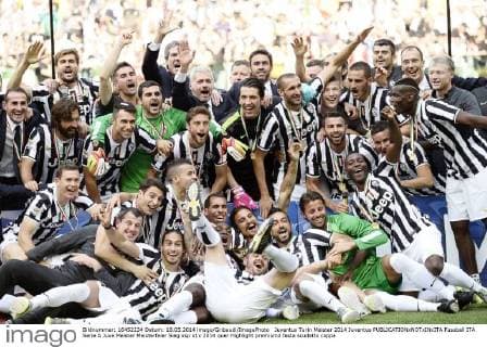 Juventus Turin Meister 2014 Juventus 