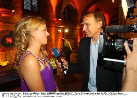 19.05.2014 - Tennis - Nürnberger Versicherungs Cup 2014 - WTA Tennis Damen - Playersnight - JueRa - Angelique Kerber im Interview