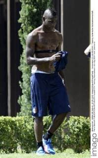 Coverciano (Fi) 20 05 2014 - Training italienische Nationalmannschaft: Mario Balotelli 