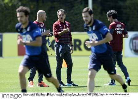 Coverciano (Fi) 20 05 2014 - Training italienische Nationalmannschaft: Cesare Prandelli 