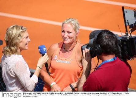 22.05.2014 - Tennis - Nürnberger Versicherungs Cup 2014 - WTA Tennis Damen - JueRa - Barbara Rittner (Bundestrainerin) im Interview