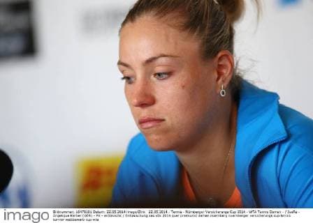 22.05.2014 - Tennis - Nürnberger Versicherungs Cup 2014 - WTA Tennis Damen - JueRa - Angelique Kerber (GER) - PK - enttäuscht Enttäuschung