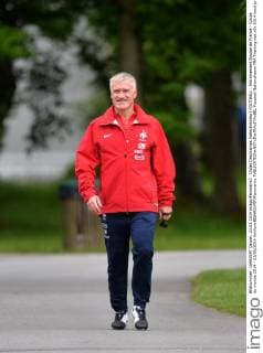 Didier Deschamps (selectionneur) FOOTBALL : Entrainement Equipe de France - Coupe du monde 2014 - 23 05 2014 AnthonyBIBARD FEP Panoramic 