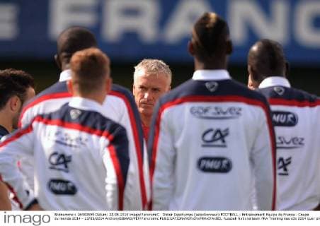 Didier Deschamps (selectionneur) FOOTBALL : Entrainement Equipe de France - Coupe du monde 2014 - 23 05 2014 AnthonyBIBARD FEP Panoramic 
