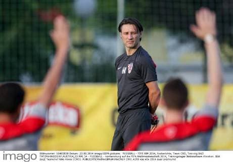 FUSSBALL - FIFA WM 2014, Vorberichte, Team CRO, Training BAD TATZMANNSDORF,AUSTRIA,23.MAI.14 - FUSSBALL - Vorbereitung auf die FIFA Weltmeisterschaft 2014, Trainingslager Nationalteam Kroatien. Bild zeigt Teamchef Niko Kovac (CRO).  CW3_4255