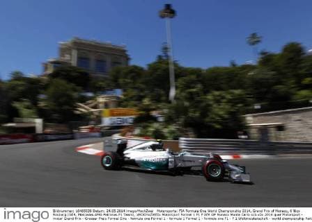 Motorsports: FIA Formula One World Championship 2014, Grand Prix of Monaco, 6 Nico Rosberg (GER, Mercedes AMG Petronas F1 Team), xHOCHxZWEIx