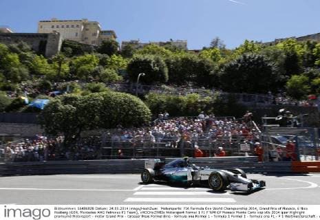 Motorsports: FIA Formula One World Championship 2014, Grand Prix of Monaco, 6 Nico Rosberg (GER, Mercedes AMG Petronas F1 Team), xHOCHxZWEIx