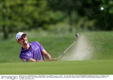 GOLF - Kärnten Golf Open 2014 GÖDERSDORF,AUSTRIA,25.MAI.14 - DIVERS, GOLF - European Challenge Tour, Kärnten Golf Open, GC Schloss Finkenstein. Bild zeigt Moritz Lampert (GER). 
