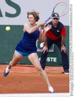 TENNIS - WTA, French Open 2014 PARIS,FRANKREICH,25.MAI.14 - TENNIS - WTA Tennis Damen Tour, Grand Slam, Roland Garros, French Open. Bild zeigt Yvonne Meusburger (AUT). 