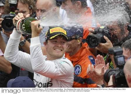 Nico Rosberg (Mercedes GP) Formel 1 GP Monaco 2014 Formel 1 Grand Prix Monaco 2014
