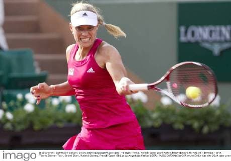 TENNIS - WTA, French Open 2014 PARIS,FRANKREICH,25.MAI.14 - TENNIS - WTA Tennis Damen Tour, Grand Slam, Roland Garros, French Open. Bild zeigt Angelique Kerber (GER). 