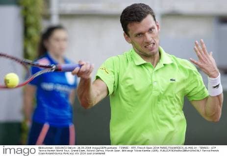 TENNIS - ATP, French Open 2014 PARIS,FRANKREICH,26.MAI.14 - TENNIS - ATP Tennis Herren World Tour, Grand Slam, Roland Garros, French Open. Bild zeigt Tobias Kamke (GER). 