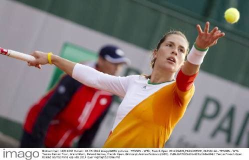 TENNIS - WTA, French Open 2014 PARIS,FRANKREICH,26.MAI.14 - TENNIS - WTA Tennis Damen Tour, Grand Slam, Roland Garros, French Open. Bild zeigt Andrea Petkovic (GER). 