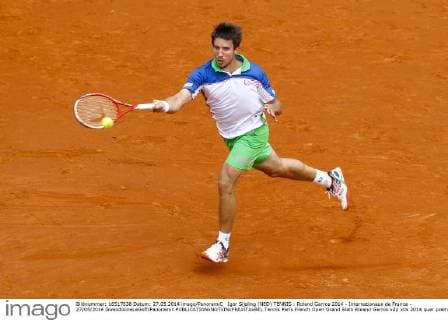 Igor Sijsling (NED) TENNIS : Roland Garros 2014 - Internationaux de France - 27 05 2014 GwendolineLeGoff Panoramic 