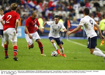 Daniel Bratten (Norwegen) vs Remy Cabella (Frankreich) Frankreich - Norwegen xGwendolineLeGoffx 