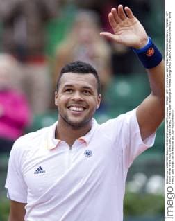TENNIS - ATP, French Open 2014 PARIS,FRANKREICH,28.MAI.14 - TENNIS - ATP Tennis Herren World Tour, Grand Slam, Roland Garros, French Open. Bild zeigt Jo-Wilfried Tsonga (FRA). 