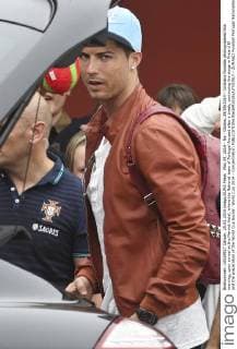 May 29, 2014 - Na - Obidos, 29 05 2014 - Cristiano Ronaldo photographed this morning, upon arrival at the Marriot Hotel, where the National team of Portugal focused after a break, continuing the stage in Praia d El and the preparation of the World Cup Soccer. World Cup 2014 - Concentration  - ZUMAat2