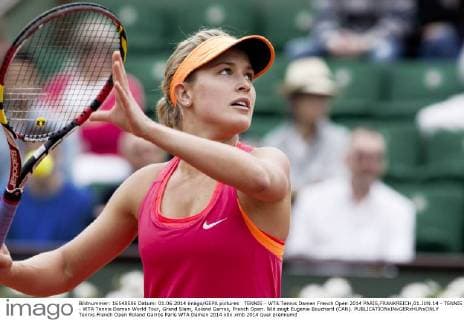 TENNIS - WTA Tennis Damen French Open 2014 PARIS,FRANKREICH,01.JUN.14 - TENNIS - WTA Tennis Damen World Tour, Grand Slam, Roland Garros, French Open. Bild zeigt Eugenie Bouchard (CAN). 