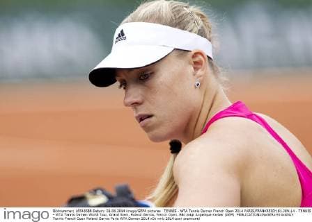 TENNIS - WTA Tennis Damen French Open 2014 PARIS,FRANKREICH,01.JUN.14 - TENNIS - WTA Tennis Damen World Tour, Grand Slam, Roland Garros, French Open. Bild zeigt Angelique Kerber (GER). 