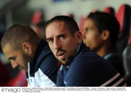 Franck Ribery (France) FOOTBALL : France vs Paraguay - Match amical - 01 06 2014 N.LeGouic FEP Panoramic 