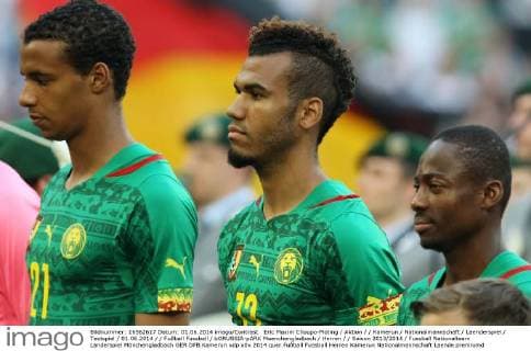 Eric Maxim Choupo-Moting Aktion Kamerun Nationalmannschaft Laenderspiel Testspiel 01.06.2014 Fußball Fussball bORUSSIA-pARK Moenchengladbach Herren Saison 2013 2014