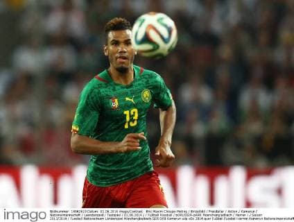 Eric Maxim Choupo-Moting Einzelbild Freisteller Aktion Kamerun Nationalmannschaft Laenderspiel Testspiel 01.06.2014 Fußball Fussball bORUSSIA-pARK Moenchengladbach Herren Saison 2013 2014