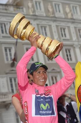 Giro d Italia 2014, Etappe 21, Gemona del Friuli - Trieste , Movistar 2014, Quintana Rojas Nairo Alexander, Trieste 