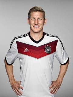 Bastian Schweinsteiger of team Germany
