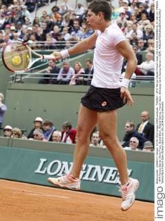 TENNIS - WTA Tennis Damen French Open 2014 PARIS,FRANKREICH,03.JUN.14 - TENNIS - WTA Tennis Damen World Tour, Grand Slam, Roland Garros, French Open. Bild zeigt Carla Suarez Navarro (ESP). 