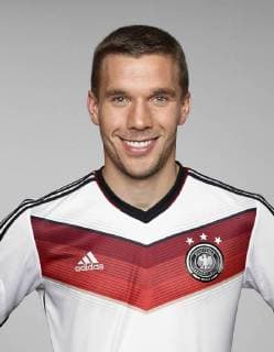 FUSSBALL PORTRAIT TERMIN DEUTSCHE NATIONALMANNSCHAFT 24.05.2014 Lukas Podolski (Deutschland) 