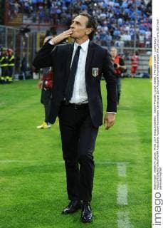 Cesare Prandelli, Coach Italien. Perugia, Italien - Luxemburg AntoxBalda