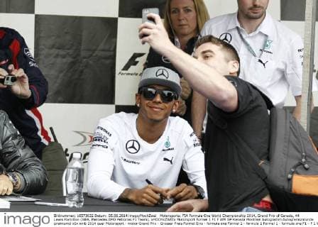 Motorsports: FIA Formula One World Championship 2014, Grand Prix of Canada, 44 Lewis Hamilton (GBR, Mercedes AMG Petronas F1 Team), xHOCHxZWEIx