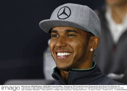 Motorsports: FIA Formula One World Championship 2014, Grand Prix of Canada, 44 Lewis Hamilton (GBR, Mercedes AMG Petronas F1 Team), xHOCHxZWEIx