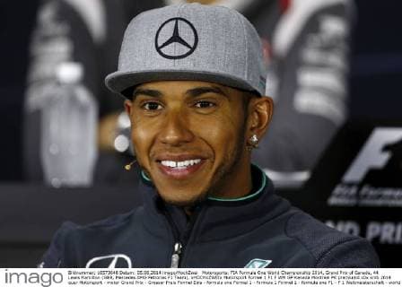 Motorsports: FIA Formula One World Championship 2014, Grand Prix of Canada, 44 Lewis Hamilton (GBR, Mercedes AMG Petronas F1 Team), xHOCHxZWEIx