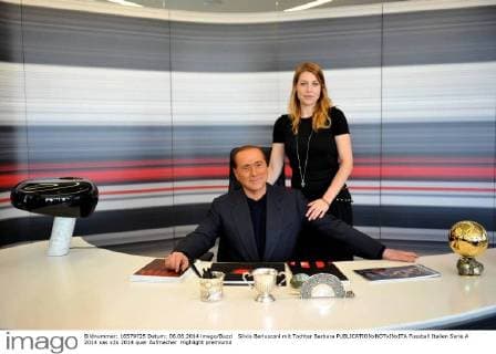 Silvio Berlusconi mit Tochter Barbara