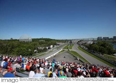 07.06.2014- Free Practice 3, Adrian Sutil Sauber F1 Team C33 Canadian Grand Prix, Montreal 05-08 June 2014 