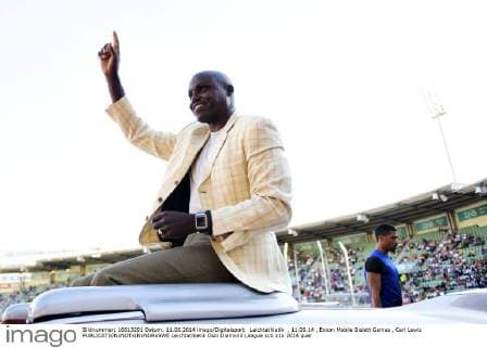 Leichtathletik , 11.06.14 , Exxon Mobile Bislett Games , Carl Lewis 
