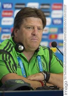 Pressekonferenz Nationalteam Mexiko. Miguel Herrera 12 06 2014 Natal , Brasil , xOMARxMARTINEZx 