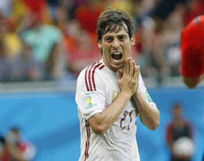 David Silva. World Cup first round match between Spain and Holland. In this picture, David Silva. xJOSExANTONIOxSANZx 