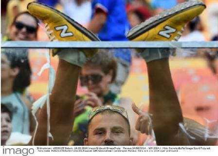 Manaus 14 06 2014 - WM 2014 foto DanielexBuffa Image Sport Pictured: Fans Italia 