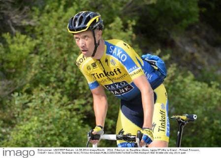 2014, Criterium du Dauphine Libere, tappa 07 Ville la Grand - Finhaut Emosson, Tinkoff - Saxo 2014, Sorensen Nicki, Finhaut Emosson 