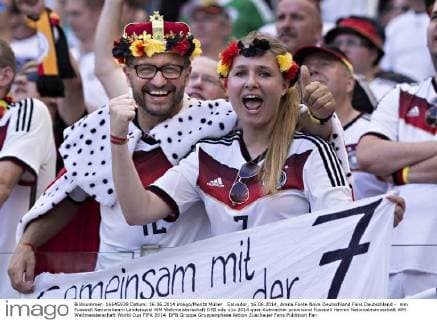 Salvador, 16.06.2014, Arena Fonte Nova Deutschland Fans Deutschland - mm