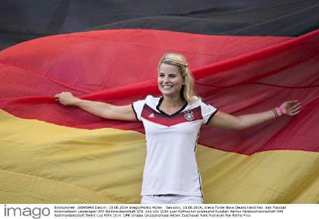 Salvador, 16.06.2014, Arena Fonte Nova Deutschland Fan mm