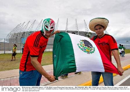 38170614RDI_BRA_MEX_FANS Fans of Mexico, Group A match number 16 of the 2014 World Cup 17 06 2014 - xROBERTOxMAYAx 