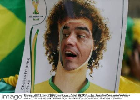 Football - 2014 FIFA World Cup - Group A: Brazil Fans dressed as Panini stickers arrive at the Estadio Castelao, Fortaleza  5213-1